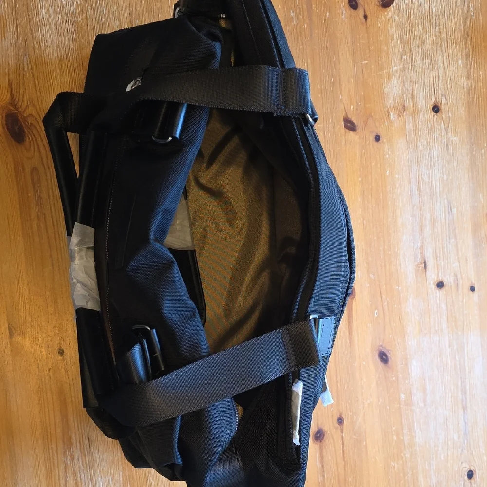 Brooks Brothers Black Travel Bag